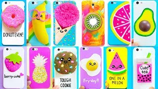 15 DIY Phone Cases (Food-inspired) | Easy & Cute Phone Projects #2