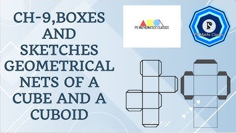 Ch-9, Boxes And Sketches, Geometrical Nets Of A Cube And A Cuboid