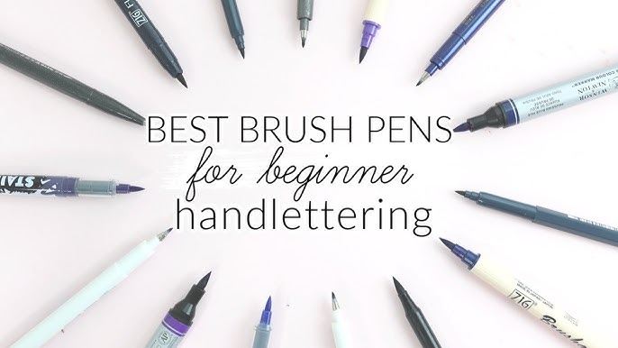 Hand Lettering Pens: 6 piece set