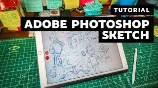 Tutorial | How to Create in Adobe Photoshop Sketch screenshot 4