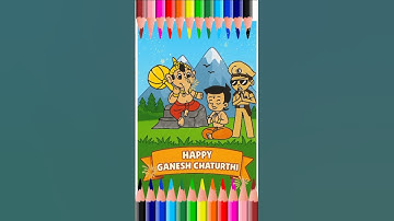 Chhota Bheem little Singham drawing/Chhota Bheem Tamil/how to draw Chhota Bheem #drawingforkids#art