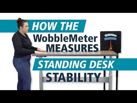 WobbleMeter Standing Desk Stability Test - How It Works