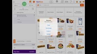 POS System iPad - Discounts, Order Types, & Payment Methods | Developed for DGTERA