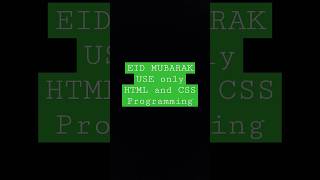 Eid Mubarak my all friends #coding #code screenshot 2