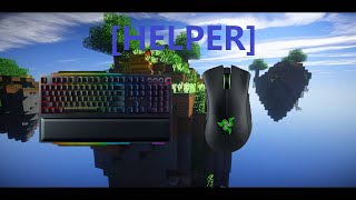 Hypixel Helper Plays Skywars Duels | Keyboard and Mouse Sounds