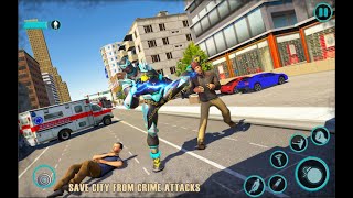 Flying Panther Robot Hero Fighting Game - Android GameplayFHD screenshot 5