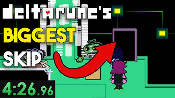 How Deltarune Speedrunners Skip The Cyber City