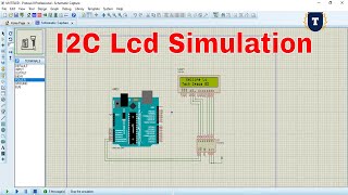 I2C Lcd With Arduino Proteus Simulation and Code || Proteus Tutorial Bangla