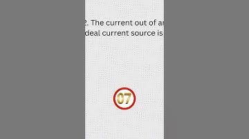 1. Basic electronics questions for Interview