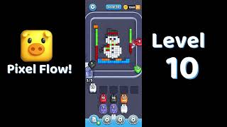 🎮 Pixel Flow Level 10 Walkthrough 💥 | SolutionGuruji