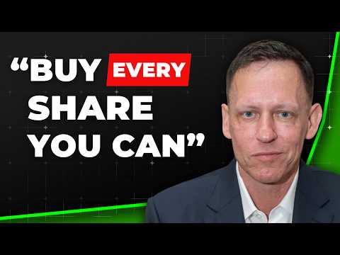 Video preview for Peter Thiel Just Bet $419M On This
