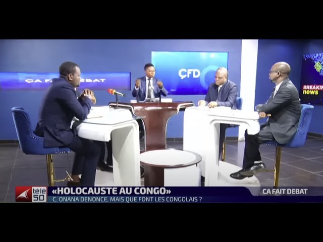 Holocauste au Congo - Conférence avec Charles Onana - Paris, CGR