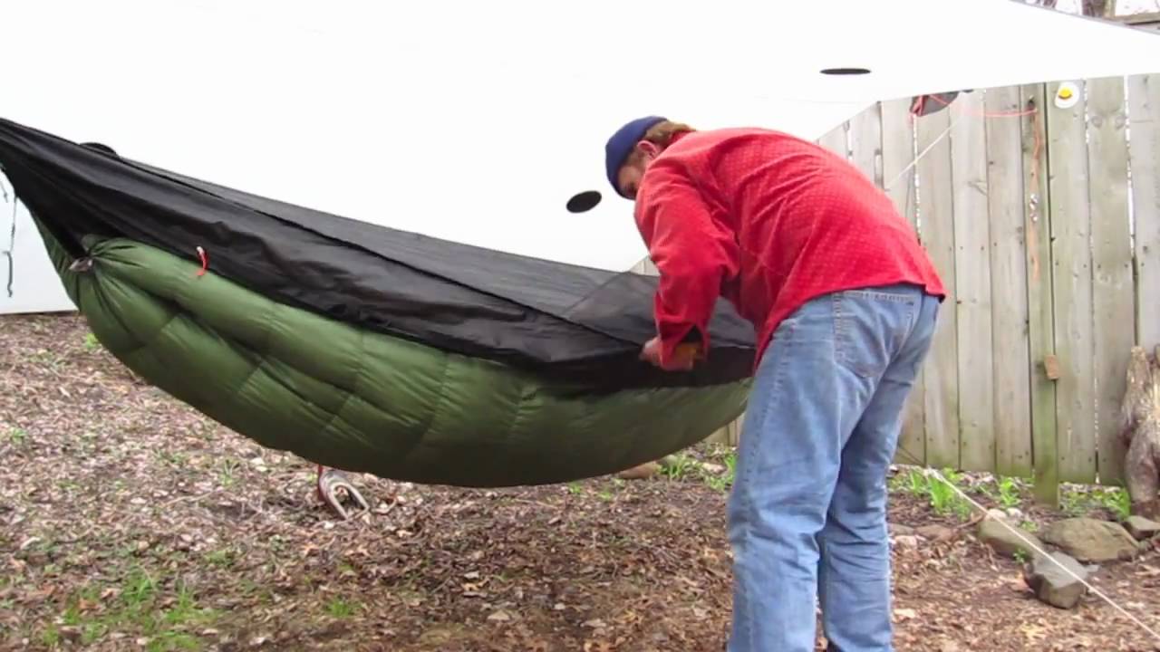 Hammock UnderQuilts ReVisited.....Bonus Karl meets Doyle YouTube