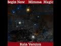✨ Mimosa: Unlock Cosmic Strength &amp; Clarity 🌌 Affirmations Hidden in Rain Sounds 🌧️
