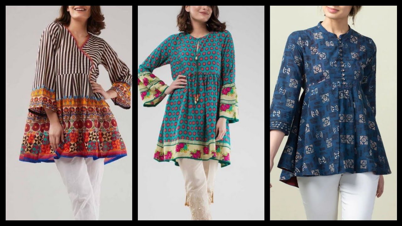 Designer collection of stylish kurtis and printed kurtis for girls of ...