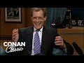 David Letterman's First Appearance On "Late Night With Conan O'Brien"