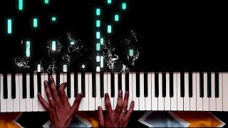 Mouna Ragam Theme - Piano Cover Tutorial - Synthesia - Piano Cover By Shameer