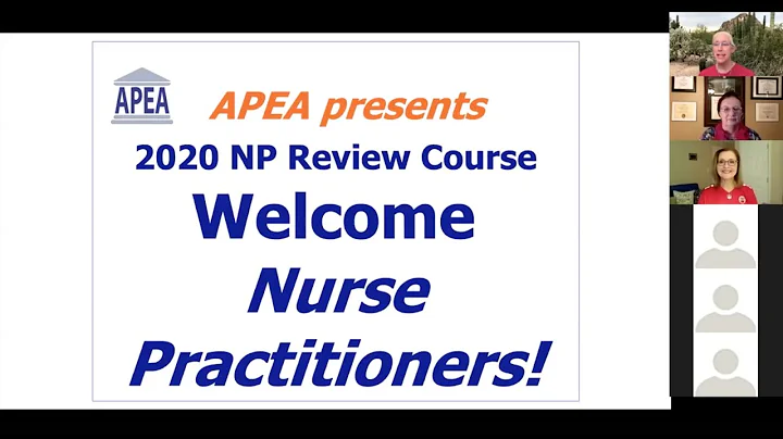 Review Course Q&A With APEA Faculty - Session 1 (R...
