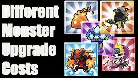 Different Monster Upgrade Costs; Less Known Variations in Gold Leveling Changes - Summoner