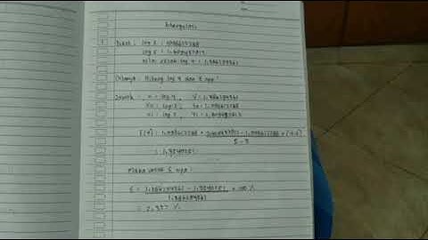 Contoh Soal Interpolasi Linier dan Penyelesaiannya (Tugas Metode Numerik)