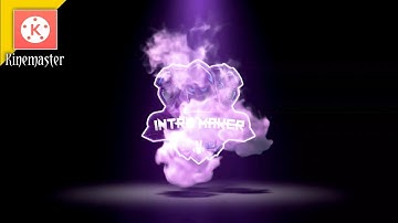cara membuat intro smoke effect | Kinemaster