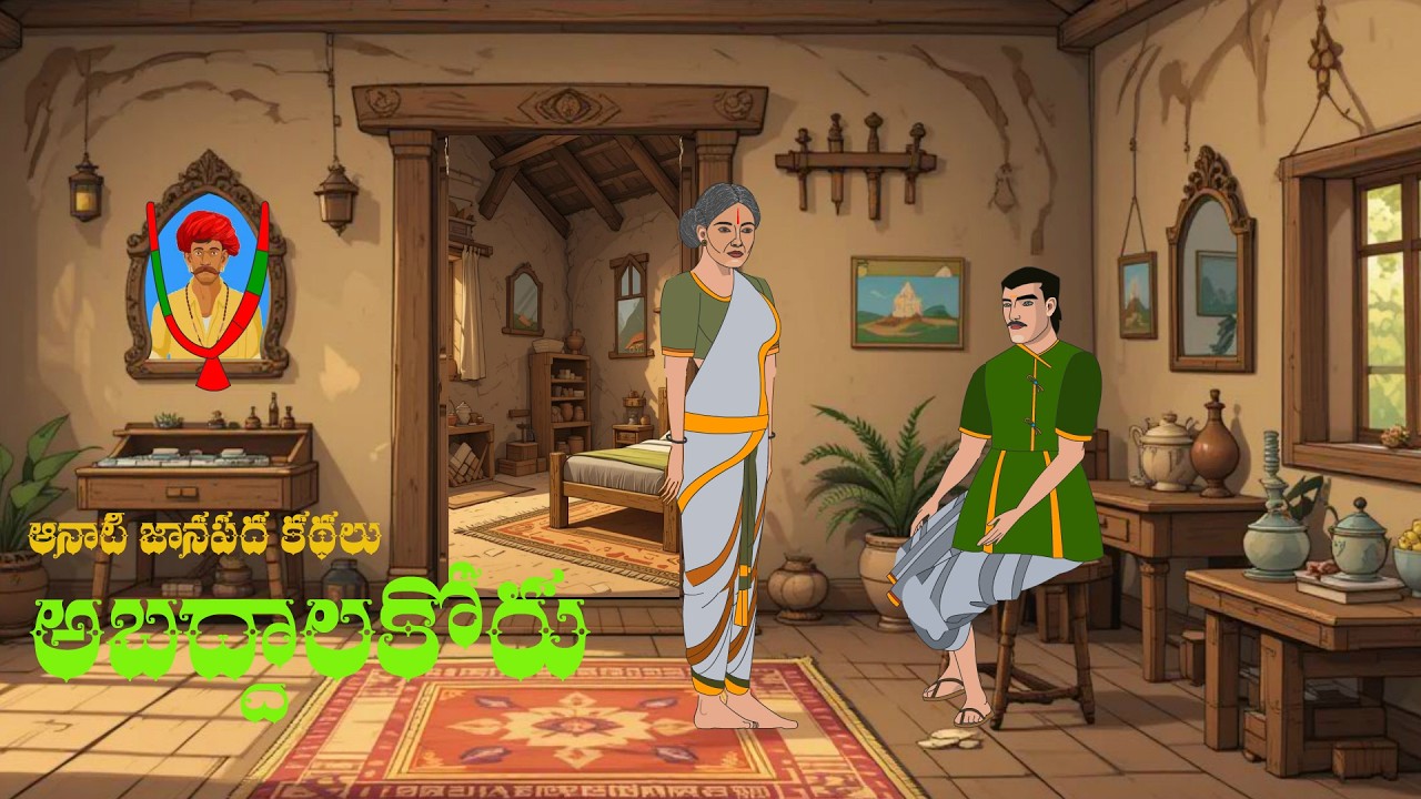 ABADDALAKORU  అబద్ధాలకోరు | AANATI JANAPADA KATHALU | JANAPADA KATHALU