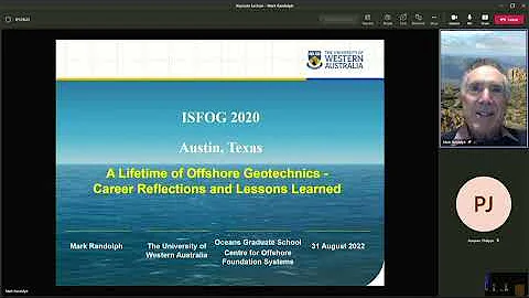 ISFOG 2020 Technical Keynote - Mark Randolph - Car...