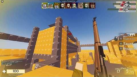 Arsenal: Matrix Comp 4 Teams 1:05 (WR)