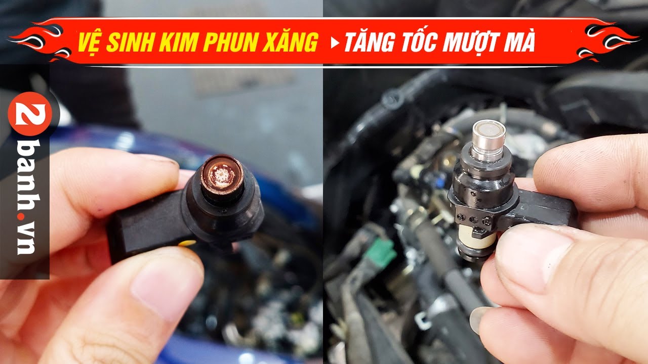 Vệ sinh kim phun giúp xe tăng tốc mượt mà chỉ 90K - youtube
