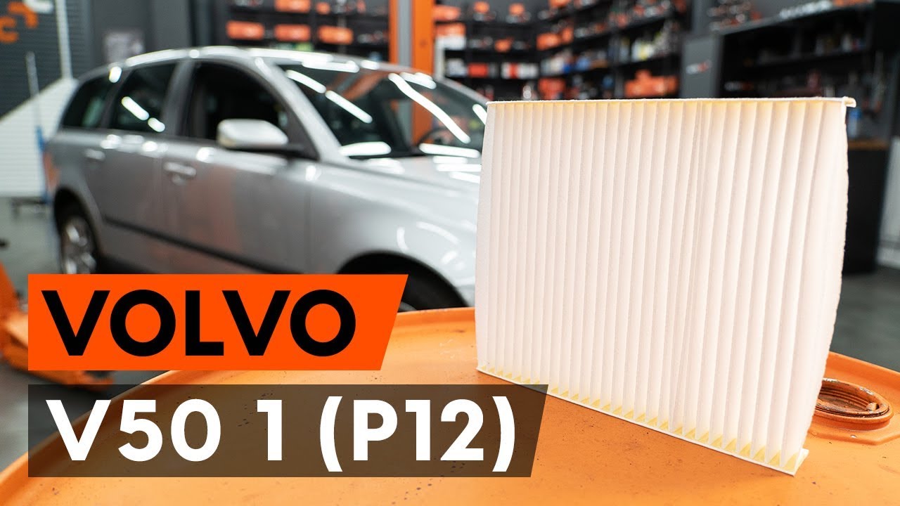 Jak Wymienić Filtr Kabinowy W Volvo V50 1 (P12) [Poradnik Autodoc] - Youtube