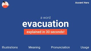 EVACUATION - Meaning and Pronunciation