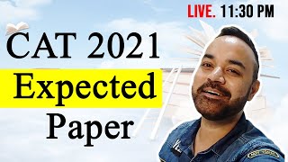 CAT 2021 expected paper