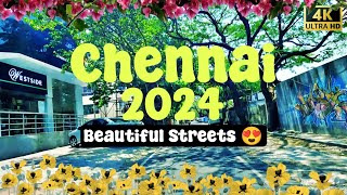 [4K]🇮🇳 𝑺𝒕𝒓𝒆𝒆𝒕𝒔 𝒊𝒏 𝑪𝒉𝒆𝒏𝒏𝒂𝒊, 𝑨𝒅𝒚𝒂𝒓 𝑬𝒅𝒊𝒕𝒊𝒐𝒏 😍 | #chennai #adyar #morningdrive #newvideo