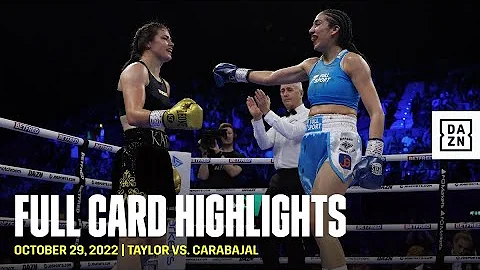 FULL CARD HIGHLIGHTS | Katie Taylor vs. Karen Cara...