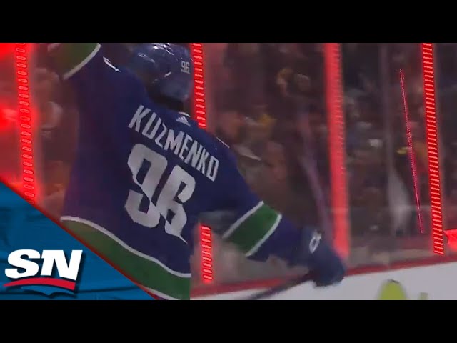 Kuzmenko nets hat trick as Vancouver Canucks down Anaheim Ducks 8-5