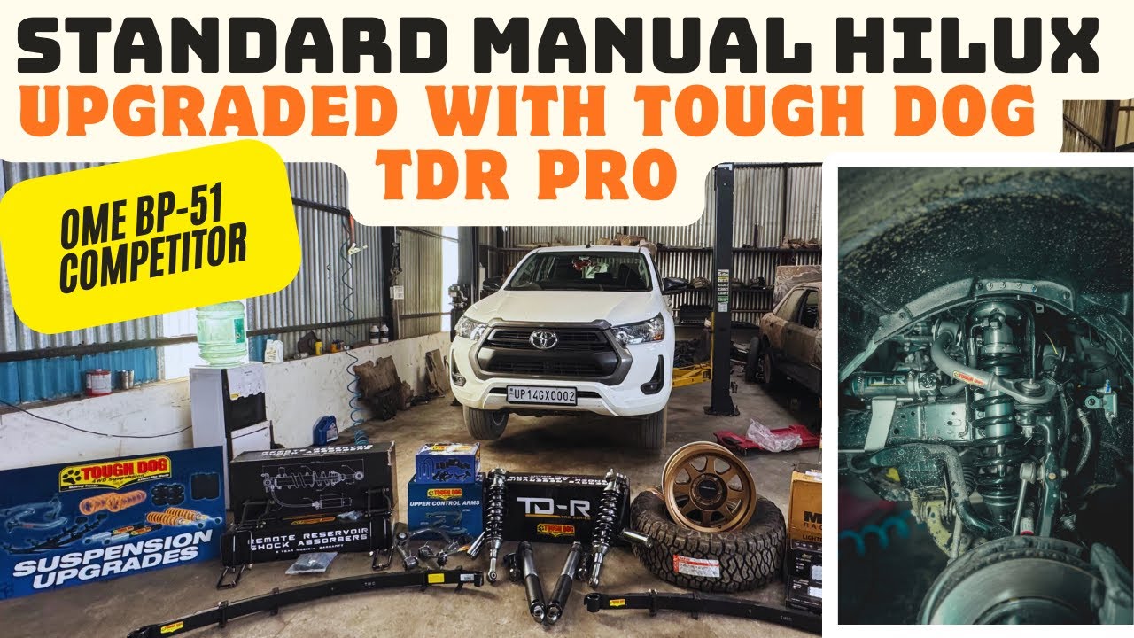 ARB OME BP-51 Competitor : Standard Manual Toyota Hilux With
