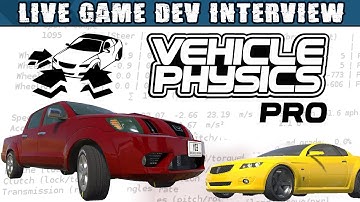 Unity Live Interviews - Edy - Edys Vehicle Physics Pro