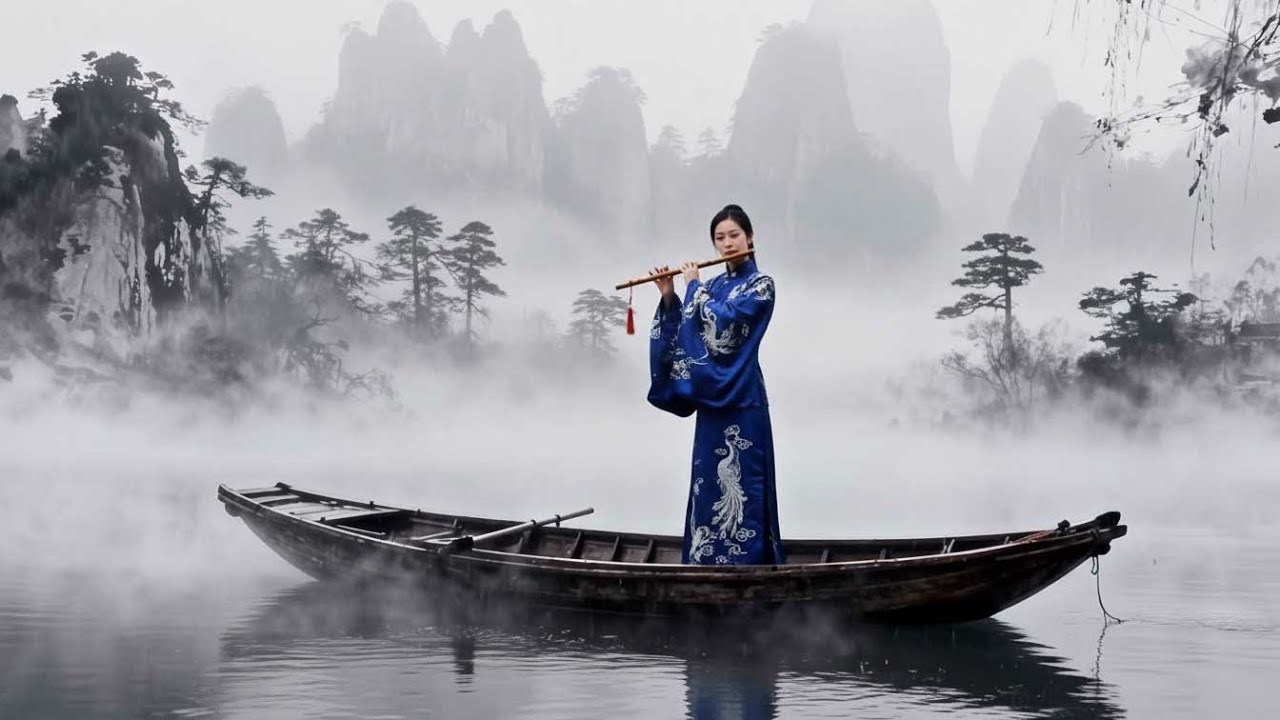 Chinese Zen Music That Calms Bamboo Flute, Erhu & Guzheng for Deep ...