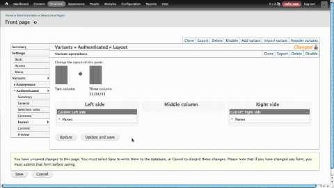 Quickly Duplicating Panels Variants by Cloning