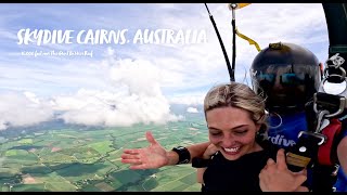 SKYDIVE IN CAIRNS, AUSTRALIA : 15,000 feet over The Great Barrier Reef
