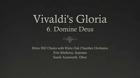 Vivaldi's Gloria  6. Domine Deus- KISD 2002