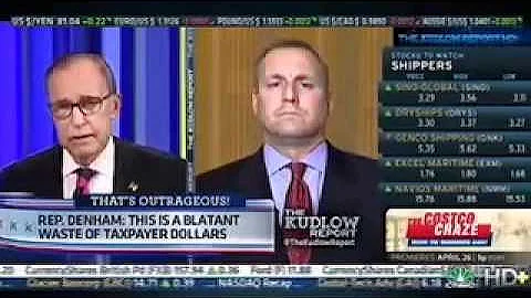Rep. Denham Discusses GSA Oversight Hearing on CNBC's Kudlow Report - 4.17.12