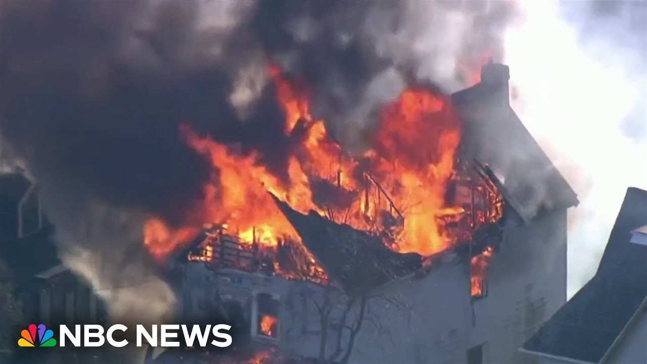 At least 6 missing after fiery shootout near Philadelphia