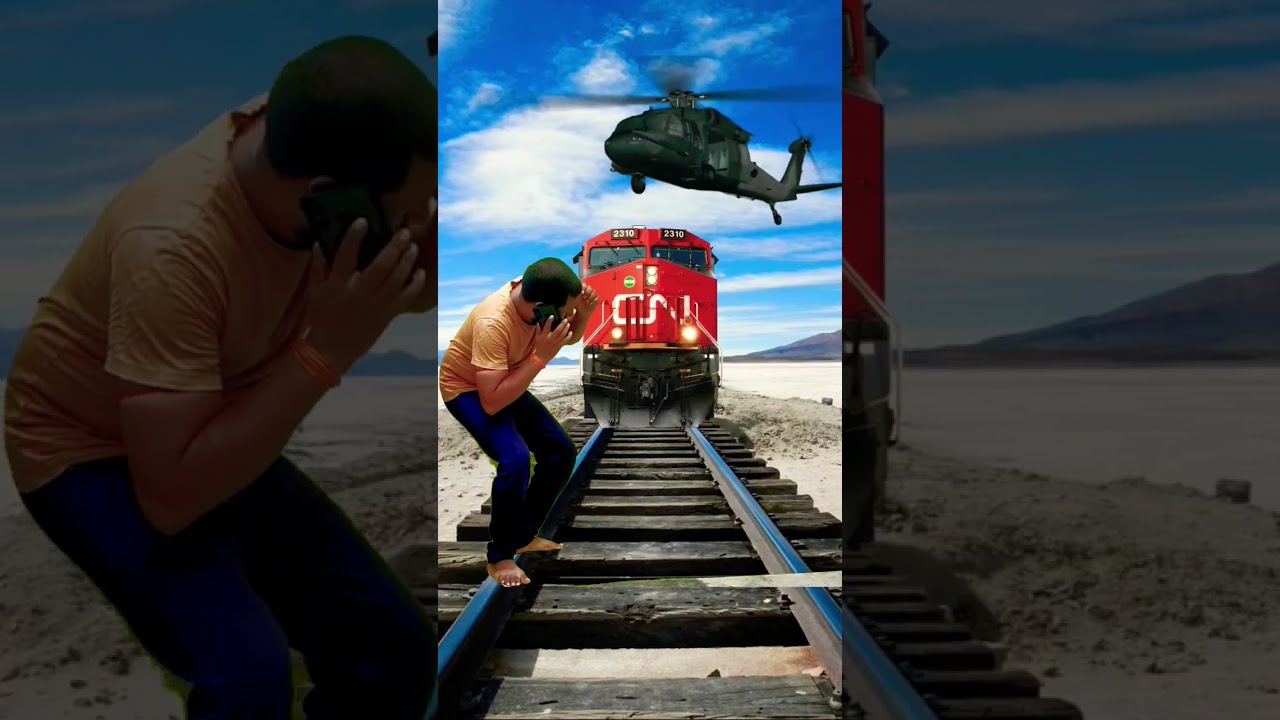 Funny Train Vfx Video Youtubeshorts Shortvideo Viral Trending