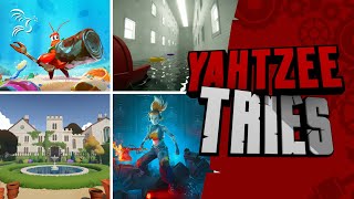 Beat Slayer, Botany Manor, Pools, and Another Crab's Treasure | Yahtzee Tries