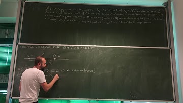 35. MFE: Formal View of the Limit Concept