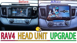 2013 to 2018 Toyota RAV4 Head Unit Upgrade - Android 10.2 inch