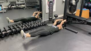 Reverse Crunch with Leg Extension