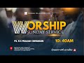 Sunday worship service  05052024  ps r k prasad cherukuri  messiah fellowship hyderabad