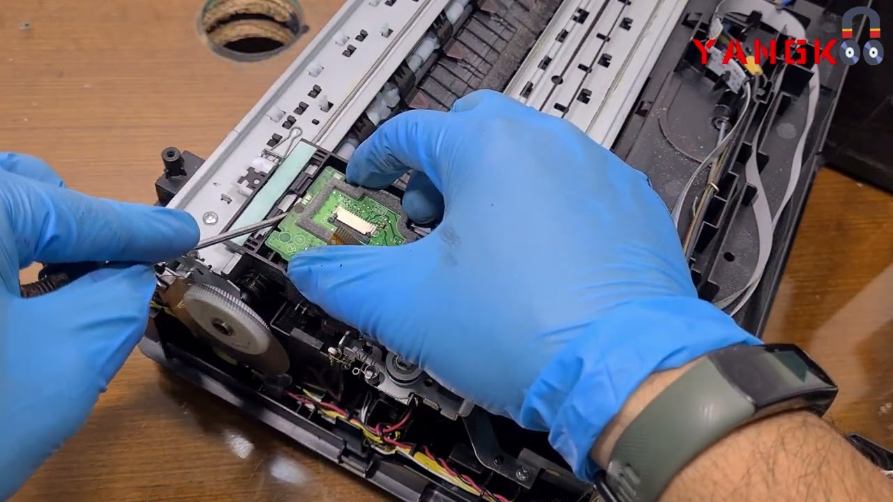 Service Head Printer Brother DCP T420W Dengan Mudah | Step by Step Service Head Brother DCP-T420W